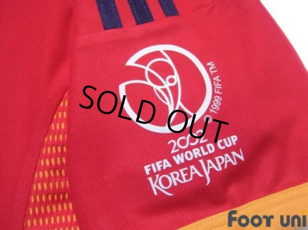 Photo7: Spain 2002 Home Shirt #7 Raul 2002 FIFA World Cup Korea Japan Patch/Badge (7)