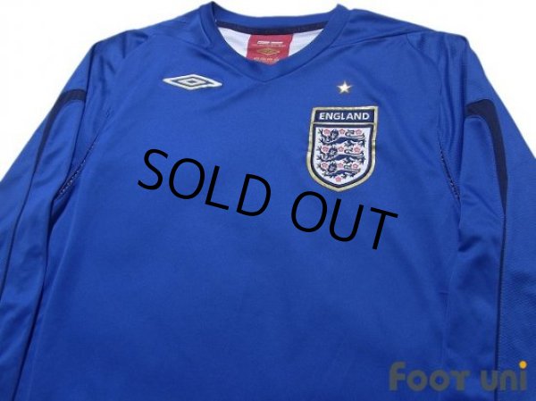 Photo3: England 2006 GK Long Sleeve Shirt (3)