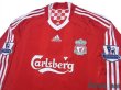 Photo3: Liverpool 2008-2010 Home Long Sleeve Shirt #8 Gerrard BARCLAYS PREMIER LEAGUE Patch/Badge (3)