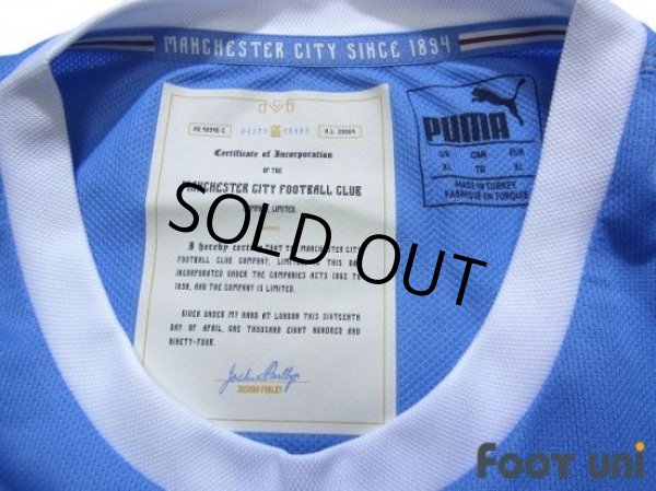 Photo4: Manchester City 2019-2020 Home Shirt 125th anniversary model (4)