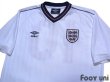 Photo3: England 1986 Home Reprint Shirt #10 (3)