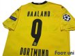 Photo4: Borussia Dortmund 2020-2021 Home Shirt #9 Haaland Cup battle model w/tags (4)