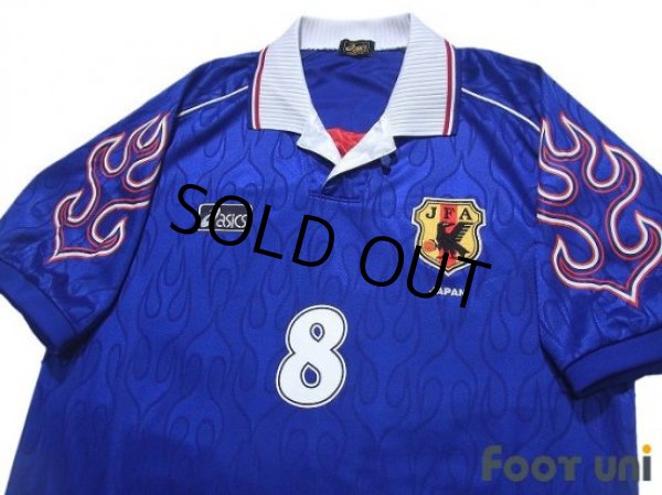 Photo3: Japan 1998 Home Shirt #8 Hidetoshi Nakata (3)