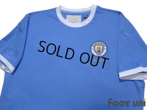 Photo3: Manchester City 2019-2020 Home Shirt 125th anniversary model (3)