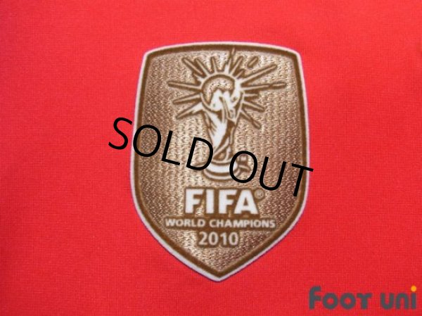 Photo6: Spain 2011 Home Shirt FIFA World Champions 2010 Patch/Badge (6)