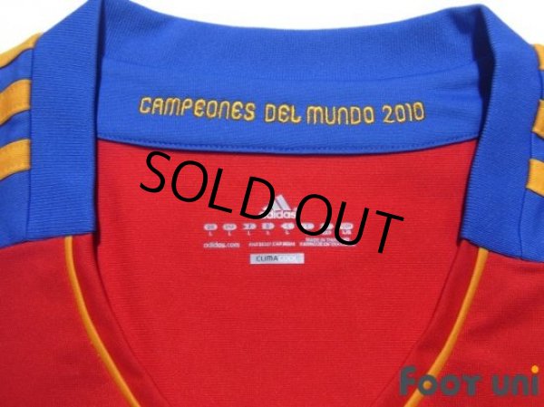 Photo4: Spain 2011 Home Shirt FIFA World Champions 2010 Patch/Badge (4)