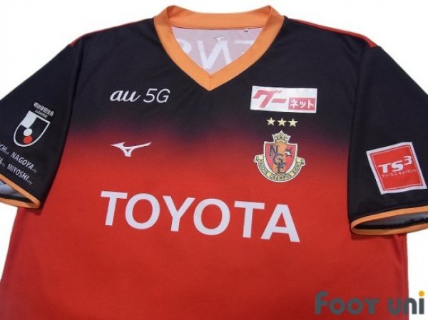 Photo3: Nagoya Grampus 2020 Home Shirt #27 Yuki Soma (3)