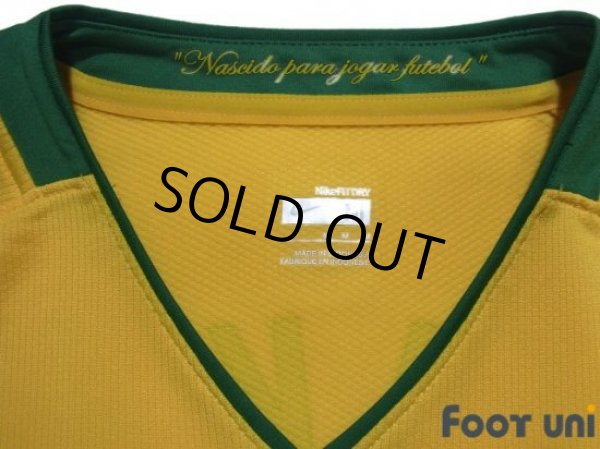 Photo5: Brazil 2008 Home Shirt #8 Kaka (5)