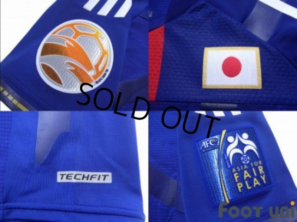 Photo8: Japan 2011 Home Techfit Shirt #5 Yuto Nagatomo ASIAN Cup 2011 Patch/Badge w/tags (8)