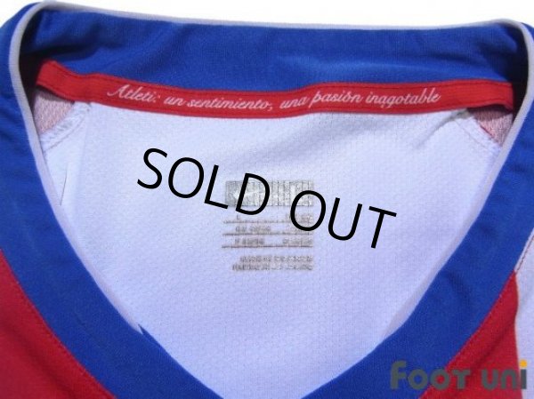 Photo4: Atletico Madrid 2007-2008 Home Authentic Long Sleeve Shirt (4)