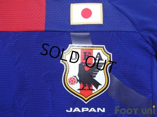 Photo6: Japan 2011 Home Techfit Shirt #5 Yuto Nagatomo ASIAN Cup 2011 Patch/Badge w/tags (6)