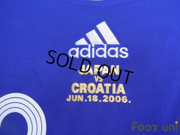 Photo6: Japan 2006 Home Authentic Shirt #22 Yuji Nakazawa FIFA World Cup 2006 Germany Patch/Badge (6)