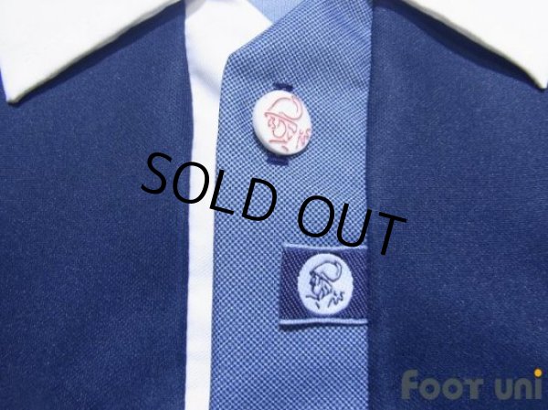 Photo6: Ajax 1997-1998 Away Long Sleeve Shirt #10 Jari Litmanen (6)