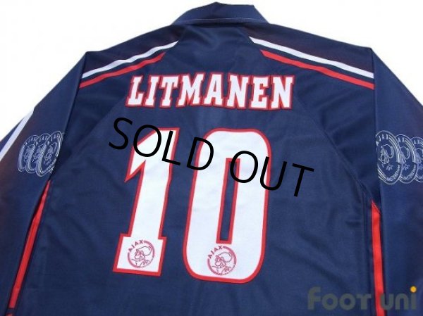 Photo4: Ajax 1997-1998 Away Long Sleeve Shirt #10 Jari Litmanen (4)
