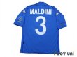 Photo2: Italy 2002 Home Shirt #3 Maldini 2002 FIFA World Cup Korea Japan Patch/Badge (2)