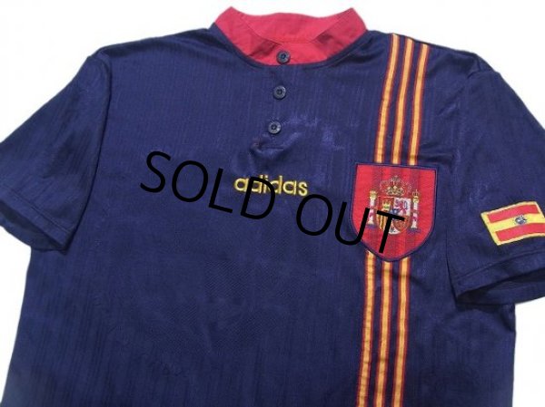 Photo3: Spain 1996 Away Shirt (3)