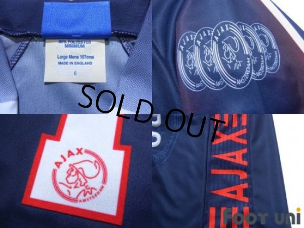 Photo8: Ajax 1997-1998 Away Long Sleeve Shirt #10 Jari Litmanen (8)