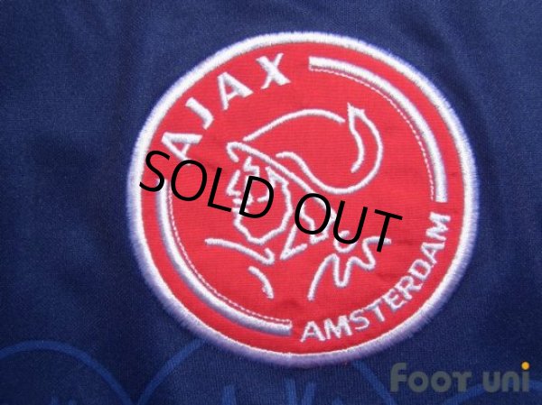 Photo7: Ajax 1997-1998 Away Long Sleeve Shirt #10 Jari Litmanen (7)
