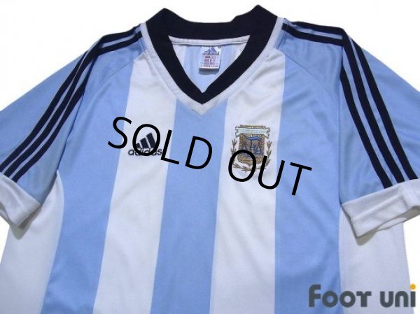 Photo3: Argentina 2001 Home Shirt (3)