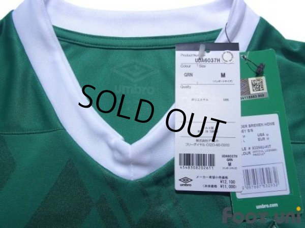 Photo5: Werder Bremen 2020-2021 Home Shirt #8 Yuya Osako Bundesliga Patch/Badge w/tags (5)