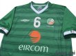 Photo3: Ireland 2003 Home Shirt #6 Roy Keane (3)