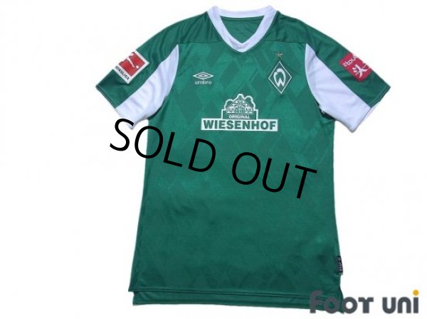 Photo1: Werder Bremen 2020-2021 Home Shirt #8 Yuya Osako Bundesliga Patch/Badge w/tags (1)