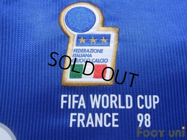 Photo6: Italy 1998 Home Shirt #18 Roberto Baggio (6)