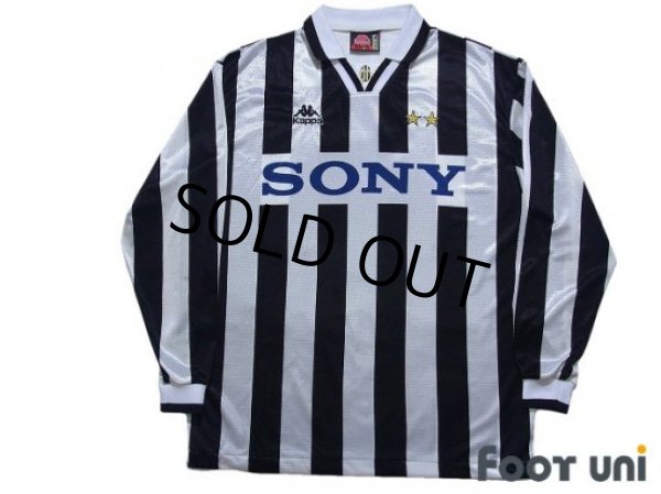 Photo1: Juventus 1996-1997 Home Long Sleeve Shirt #21 Zidane (1)