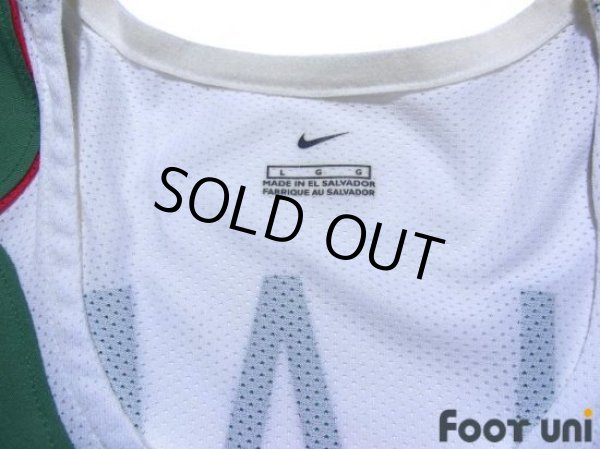 Photo5: Mexico 2004 Home Shirt #10 Cuauhtemoc Blanco (5)