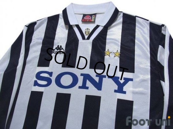 Photo3: Juventus 1996-1997 Home Long Sleeve Shirt #21 Zidane (3)
