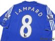 Photo4: Chelsea 2006-2008 Home Shirt #8 Lampard BARCLAYS PREMIER LEAGUE Patch/Badge (4)