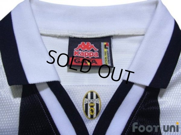 Photo5: Juventus 1996-1997 Home Long Sleeve Shirt #21 Zidane (5)