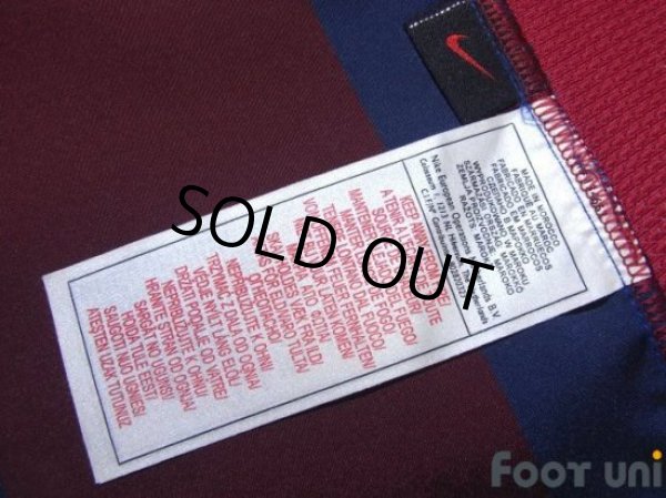 Photo8: FC Barcelona 2004-2005 Home Shirt #10 Ronaldinho LFP Patch/Badge (8)