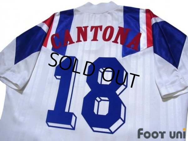 Photo4: France 1992 Away Shirt #18 Eric Cantona (4)