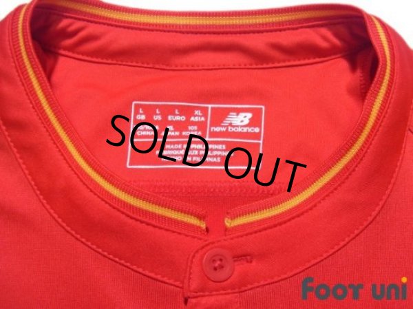 Photo4: Liverpool 2016-2017 Home Long Sleeve Shirt and Shorts Set (4)