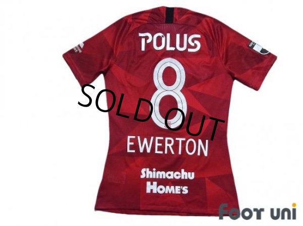Photo2: Urawa Reds 2020 Home Authentic Shirt #8 Ewerton (2)