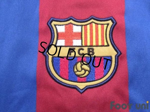 Photo6: FC Barcelona 2004-2005 Home Shirt #10 Ronaldinho LFP Patch/Badge (6)