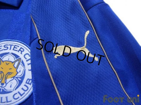 Photo7: Leicester City 2016-2017 Home Shirt #9 Vardy Premier League Patch/Badge (7)