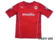 Photo1: Cardiff City 2013-2014 Home Shirt #8 Gary Medel BARCLAYS PREMIER LEAGUE Patch/Badge (1)