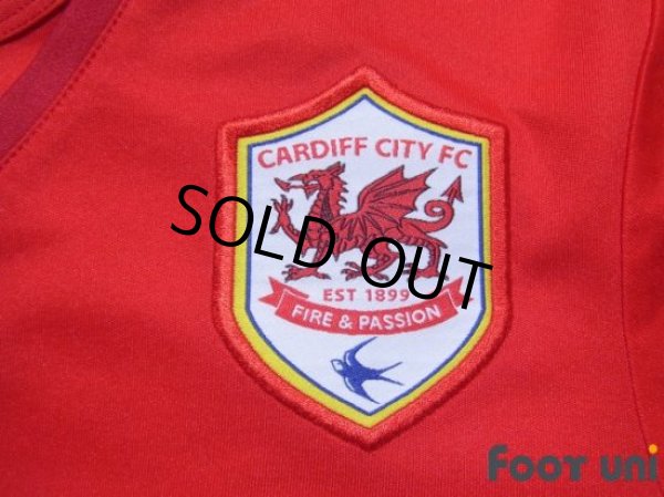 Photo6: Cardiff City 2013-2014 Home Shirt #8 Gary Medel BARCLAYS PREMIER LEAGUE Patch/Badge (6)