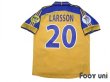 Photo2: Sweden Euro 2000 Home Shirt #20 Henrik Larsson UEFA Euro 2000 Patch/Badge Fair Play Patch/Badge (2)