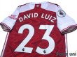 Photo4: Arsenal 2020-2021 Home Authentic Shirt #23 David Luiz Premier League Patch/Badge (4)