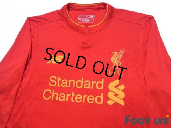 Photo3: Liverpool 2016-2017 Home Long Sleeve Shirt and Shorts Set (3)