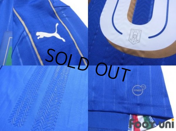 Photo7: Italy 2016 Home Authentic Shirt #10 Marco Verratti (7)