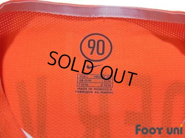 Photo5: Netherlands Euro 2004 Home Authentic Long Sleeve Shirt #10 Van der Vaart (5)