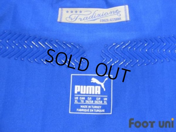 Photo5: Italy 2016 Home Authentic Shirt #10 Marco Verratti (5)