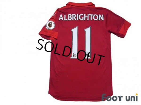 Photo2: Leicester City 2016-2017 Away Shirt #11 Albrighton Premier League Patch/Badge (2)