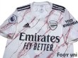 Photo3: Arsenal 2020-2021 Away Authentic Shirt #6 Gabriel Premier League Patch/Badge (3)