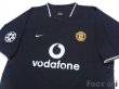 Photo3: Manchester United 2003-2005 Away Shirt #18 Scholes Champions League Patch/Badge (3)