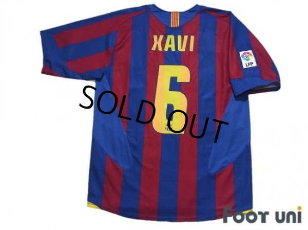FC Barcelona 2005-2006 Home Shirt #6 Xavi Xavier Hernandez